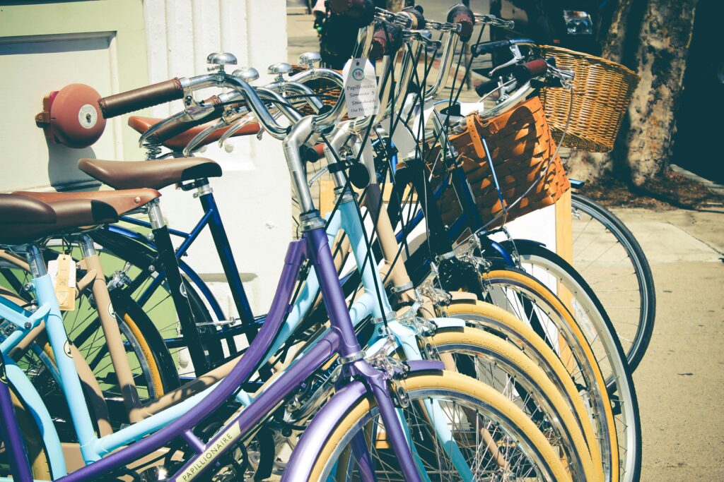 Fahrrad nach der Reinigung
